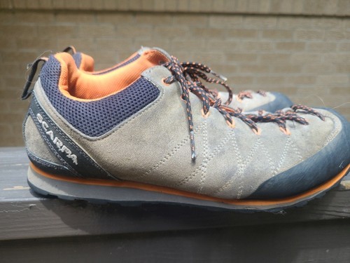 Scarpa crux shark gray - scarpa, orange